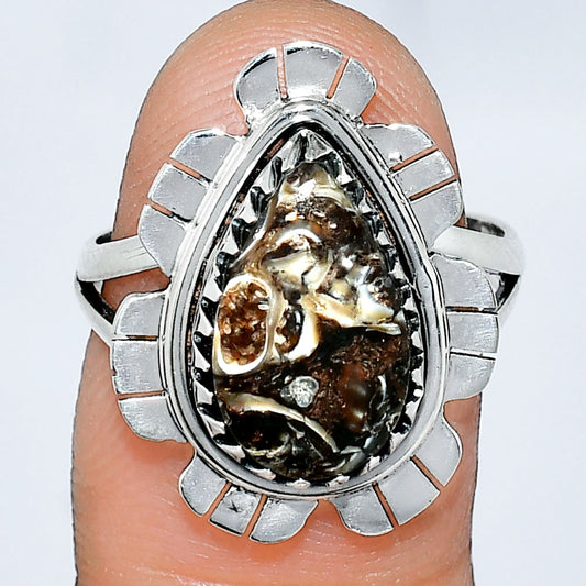 Natural Turtella Jasper - USA Ring size-7 R-1341 SDR239648