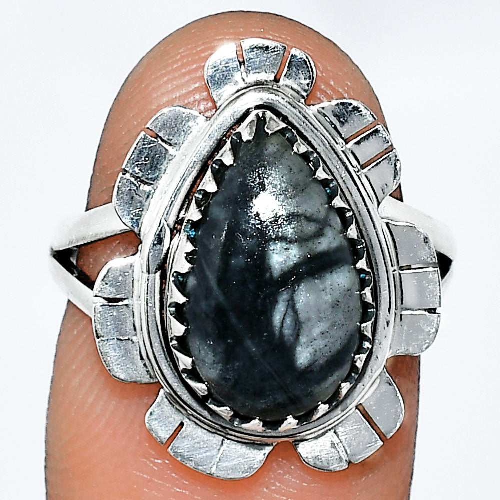 Natural Picasso Jasper Ring size-7 R-1341 SDR239696
