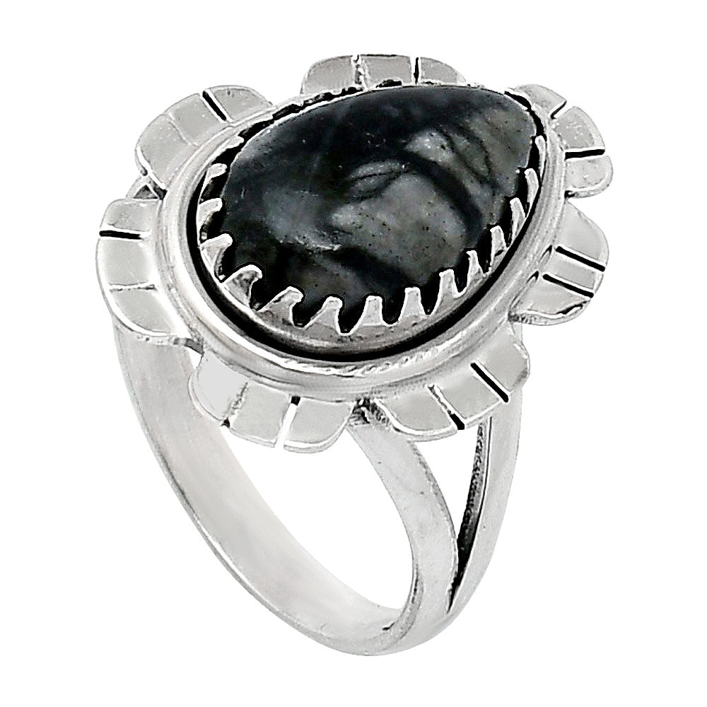 Natural Picasso Jasper Ring size-7 R-1341 SDR239696