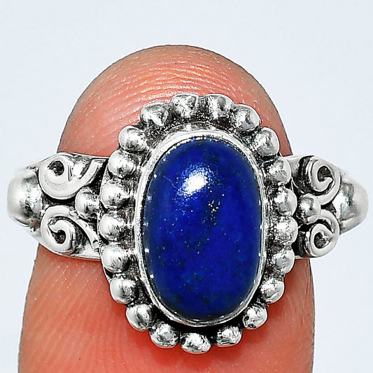 Natural Lapis Lazuli - Afghanistan Ring size-8 R-1071 SDR239899