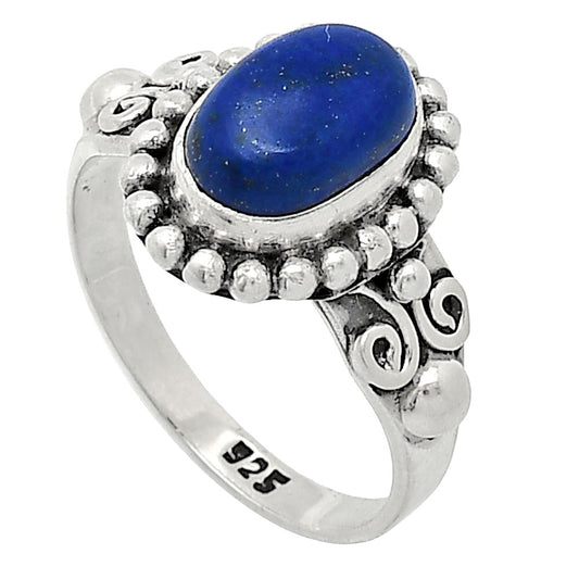 Natural Lapis Lazuli - Afghanistan Ring size-8 R-1071 SDR239899