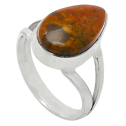 Natural Rare Cady Mountain Agate Ring size-7.5 R-1002 SDR239947