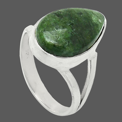 Natural Serpentine Ring size-7.5 R-1002 SDR239954