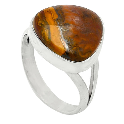 Natural Rare Cady Mountain Agate Ring size-8.5 R-1002 SDR239967