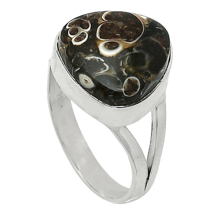 Natural Turtella Jasper - USA Ring size-7.5 R-1002 SDR240019