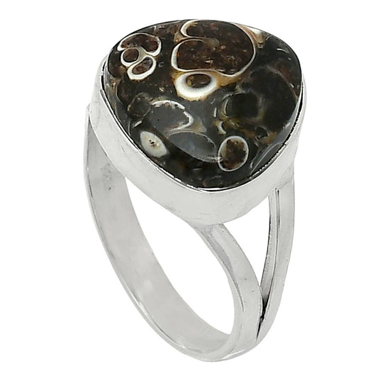 Natural Turtella Jasper - USA Ring size-7.5 R-1002 SDR240019