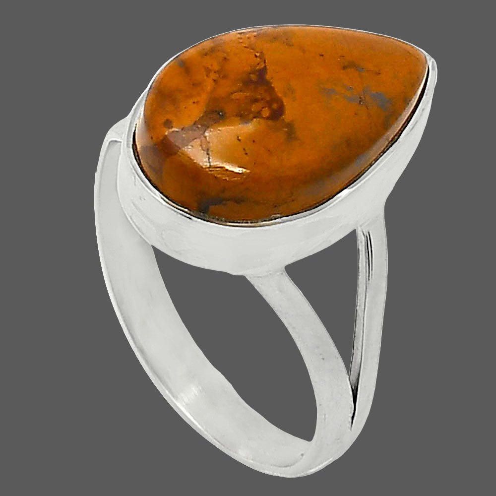 Natural Rare Cady Mountain Agate Ring size-7 R-1002 SDR240044