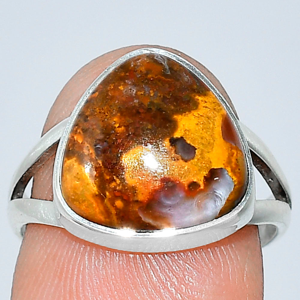 Natural Rare Cady Mountain Agate Ring size-7 R-1002 SDR240047