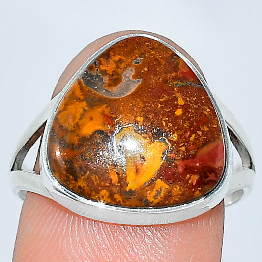 Natural Rare Cady Mountain Agate Ring size-9 R-1002 SDR240065