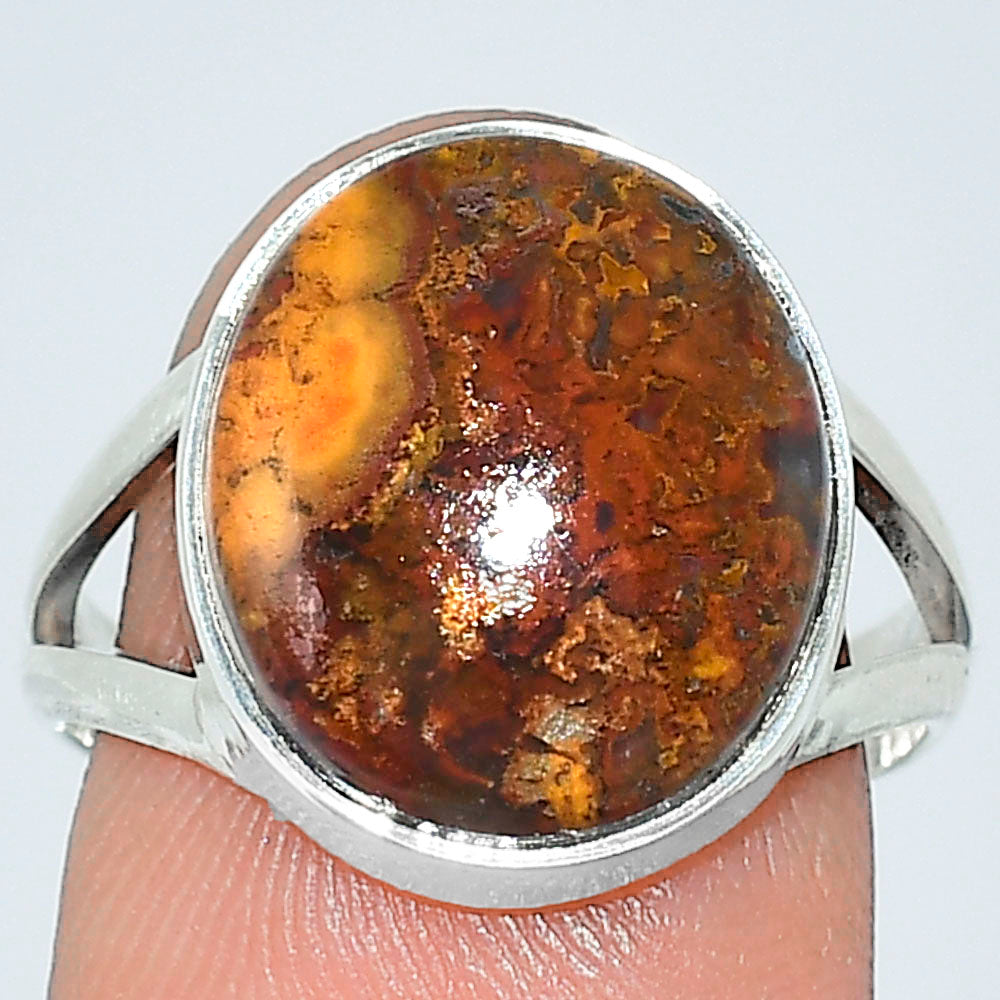 Natural Rare Cady Mountain Agate Ring size-8 R-1002 SDR240079