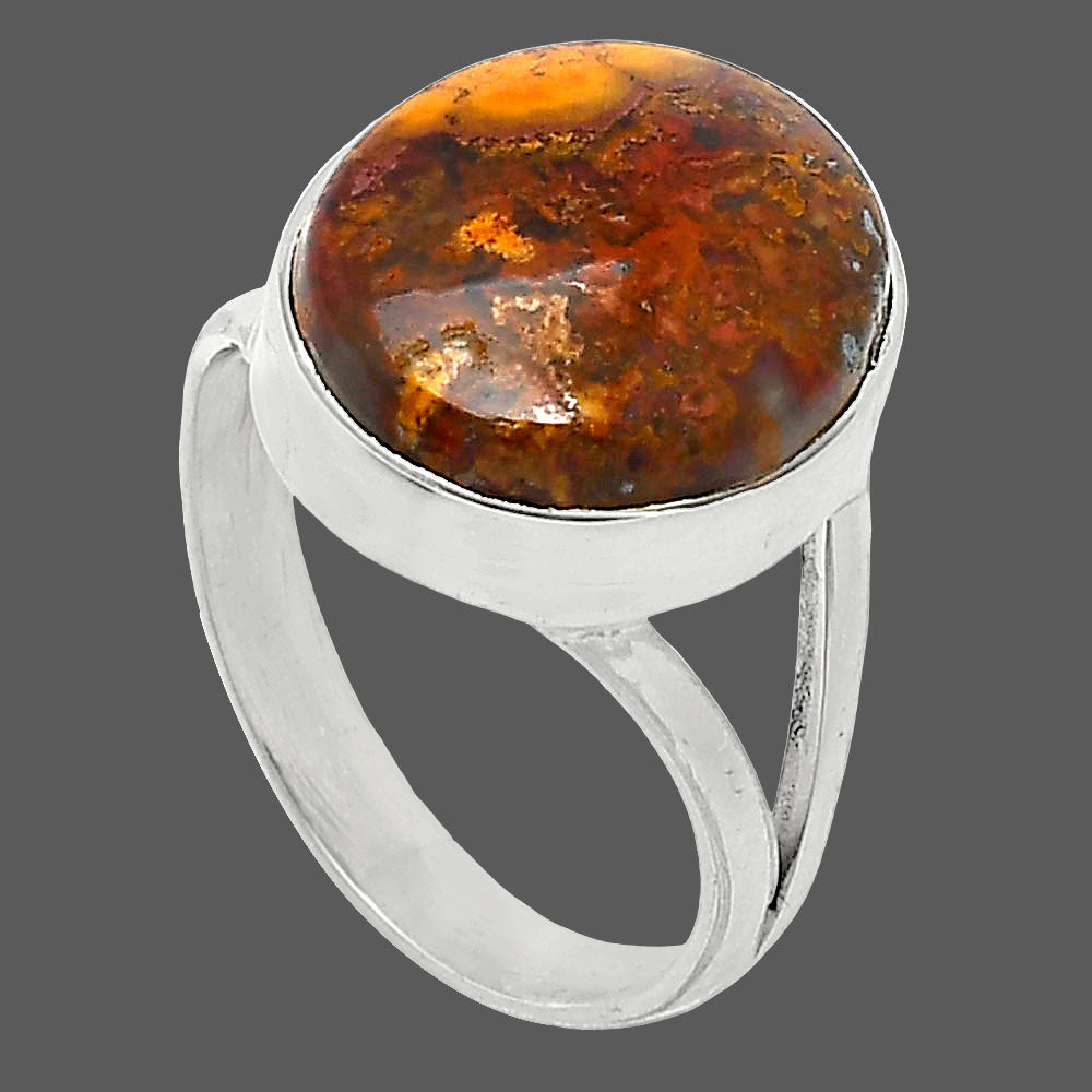 Natural Rare Cady Mountain Agate Ring size-8 R-1002 SDR240079