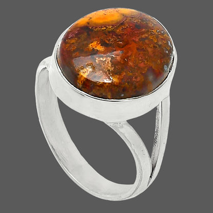 Natural Rare Cady Mountain Agate Ring size-8 R-1002 SDR240079