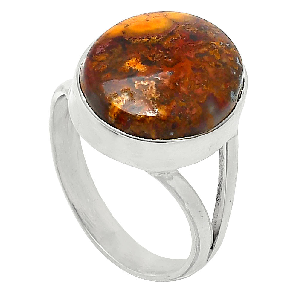Natural Rare Cady Mountain Agate Ring size-8 R-1002 SDR240079