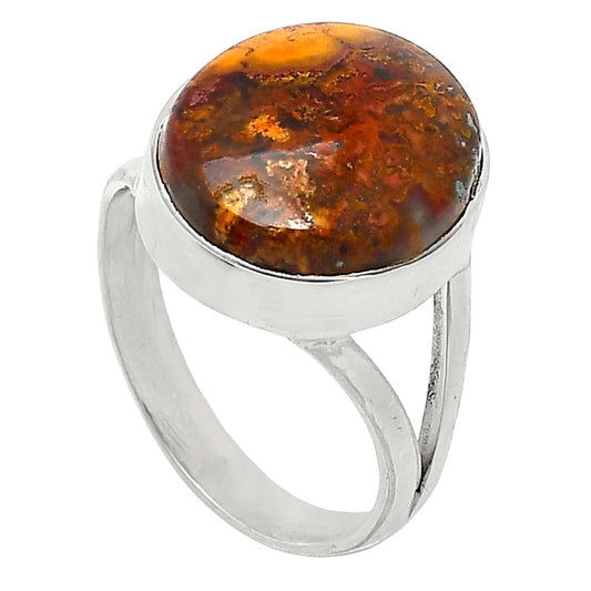 Natural Rare Cady Mountain Agate Ring size-8 R-1002 SDR240079