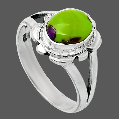 Multi Copper Turquoise - Arizona Ring size-7 R-1342 SDR240129