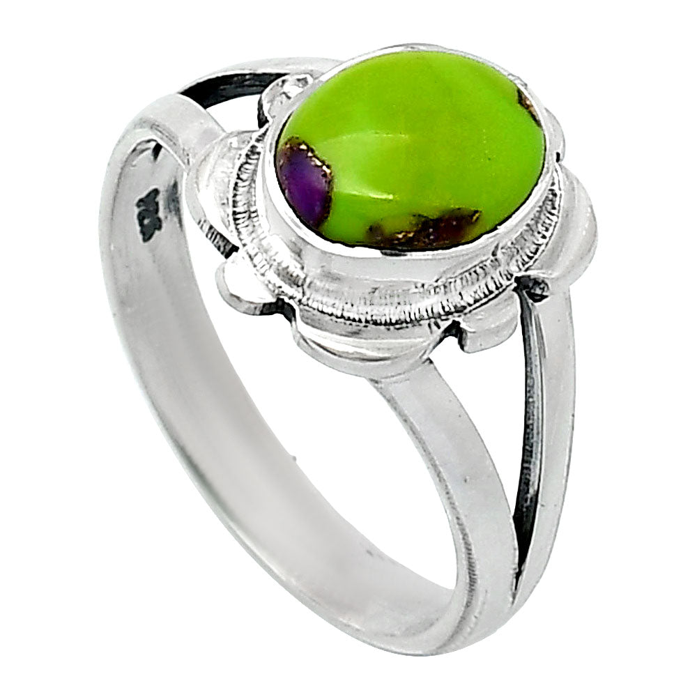 Multi Copper Turquoise - Arizona Ring size-7 R-1342 SDR240129