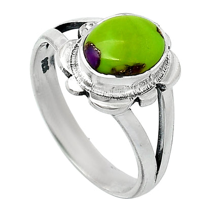 Multi Copper Turquoise - Arizona Ring size-7 R-1342 SDR240129