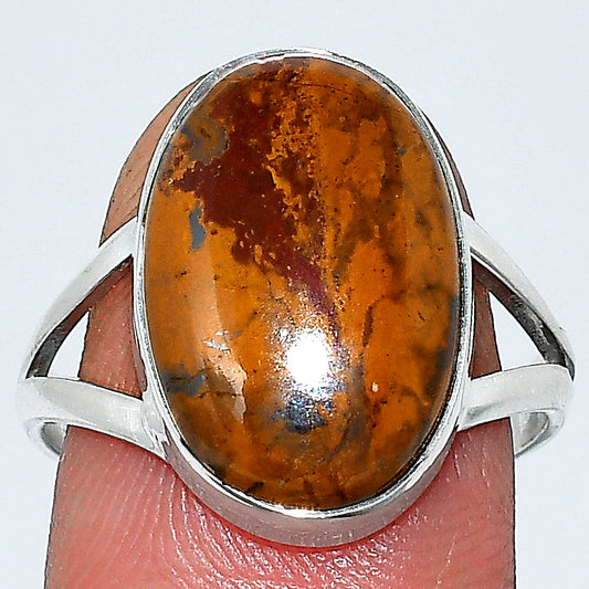 Natural Rare Cady Mountain Agate Ring size-9 R-1002 SDR240196