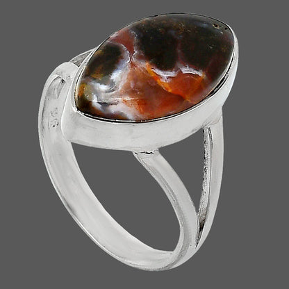 Natural Rare Cady Mountain Agate Ring size-8.5 R-1002 SDR240198
