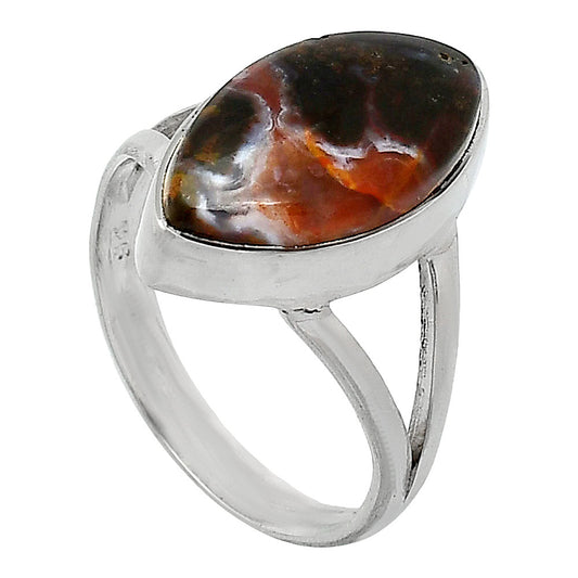 Natural Rare Cady Mountain Agate Ring size-8.5 R-1002 SDR240198