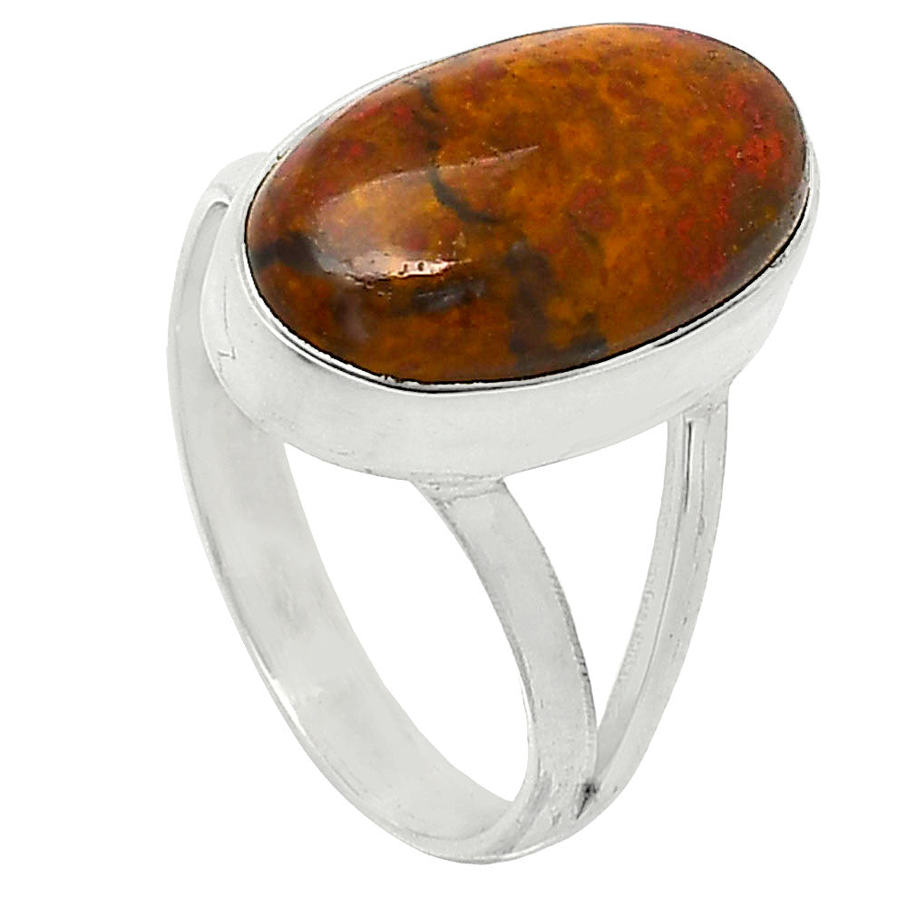 Natural Rare Cady Mountain Agate Ring size-8 R-1002 SDR240208