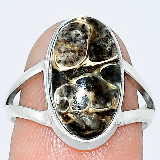Natural Turtella Jasper - USA Ring size-7.5 R-1002 SDR240243