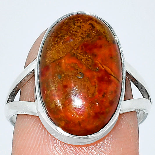 Natural Rare Cady Mountain Agate Ring size-8 R-1002 SDR240247