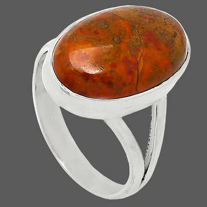 Natural Rare Cady Mountain Agate Ring size-8 R-1002 SDR240247