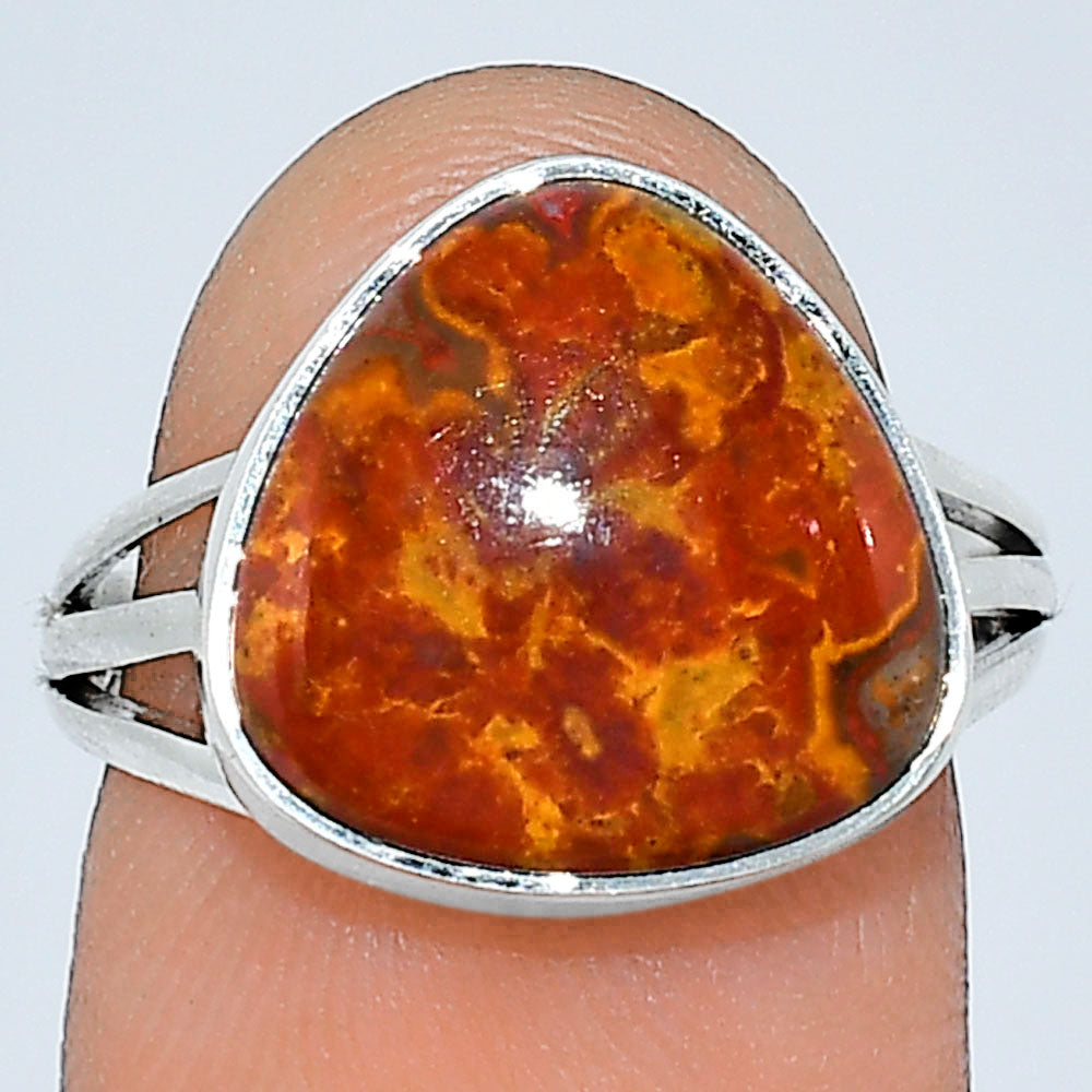 Natural Rare Cady Mountain Agate Ring size-7 R-1003 SDR240467