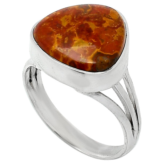 Natural Rare Cady Mountain Agate Ring size-7 R-1003 SDR240467