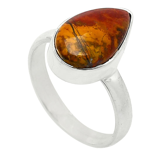 Natural Rare Cady Mountain Agate Ring size-7 R-1001 SDR240613