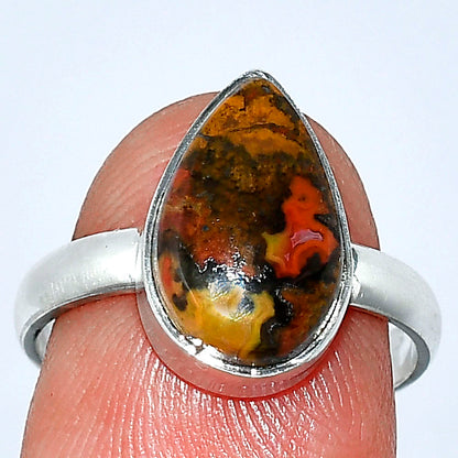 Natural Rare Cady Mountain Agate Ring size-7 R-1001 SDR240631