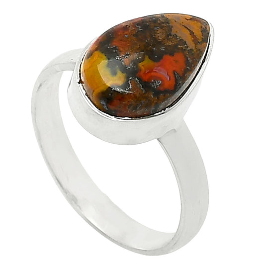 Natural Rare Cady Mountain Agate Ring size-7 R-1001 SDR240631