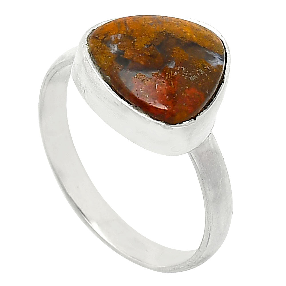 Natural Rare Cady Mountain Agate Ring size-9 R-1001 SDR240659
