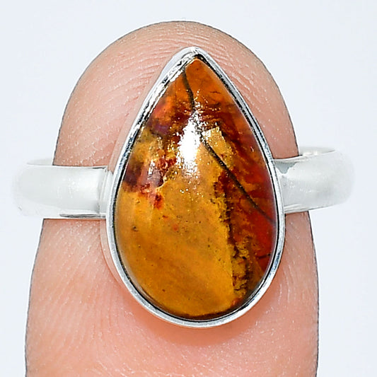 Natural Rare Cady Mountain Agate Ring size-8 R-1001 SDR240680