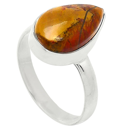 Natural Rare Cady Mountain Agate Ring size-8 R-1001 SDR240680
