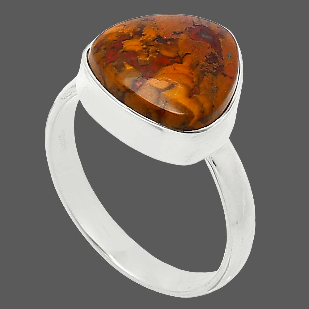 Natural Rare Cady Mountain Agate Ring size-8 R-1001 SDR240699