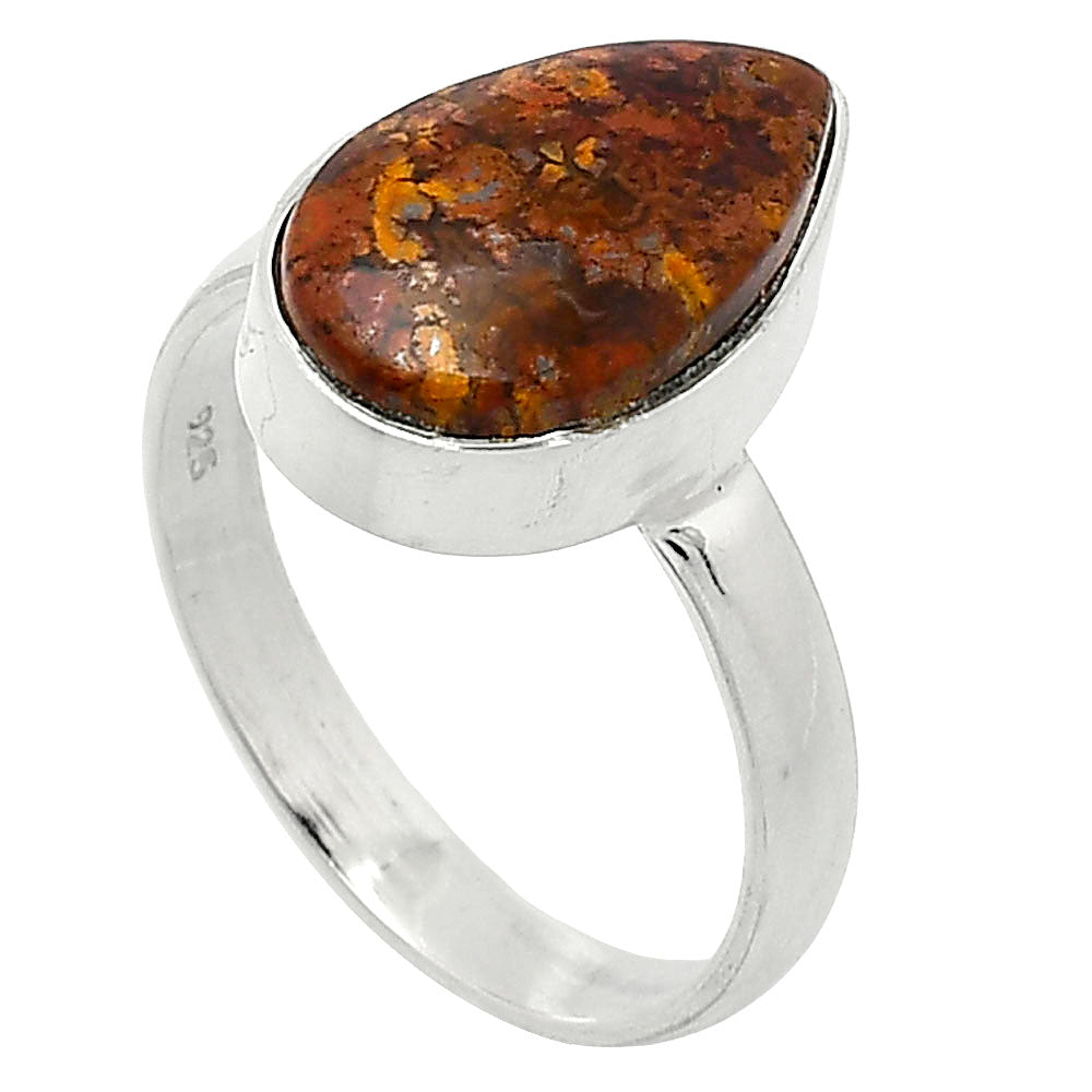 Natural Rare Cady Mountain Agate Ring size-8 R-1001 SDR240810