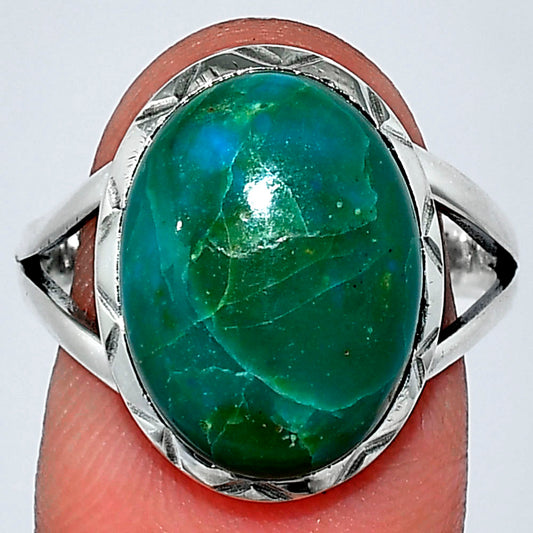 Natural Peruvian Opalina Ring size-9 R-1074 SDR240953