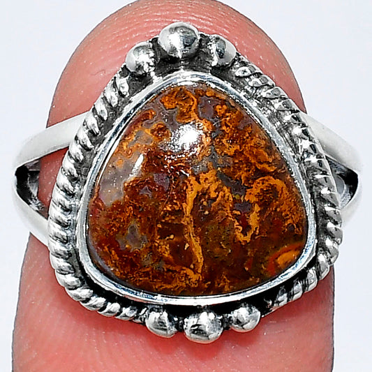 Natural Rare Cady Mountain Agate Ring size-7 R-1253 SDR241008
