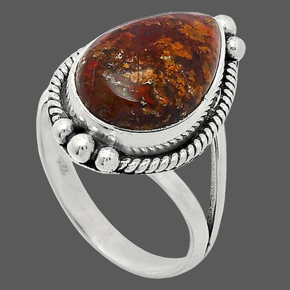 Natural Rare Cady Mountain Agate Ring size-9 R-1253 SDR241049