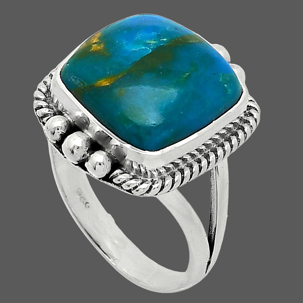 Natural Peruvian Opalina Ring size-8 R-1253 SDR241064