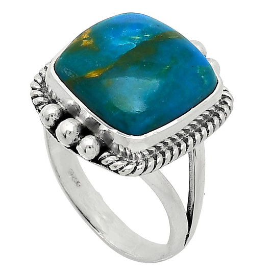 Natural Peruvian Opalina Ring size-8 R-1253 SDR241064