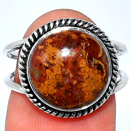 Natural Rare Cady Mountain Agate Ring size-7 R-1068 SDR241099