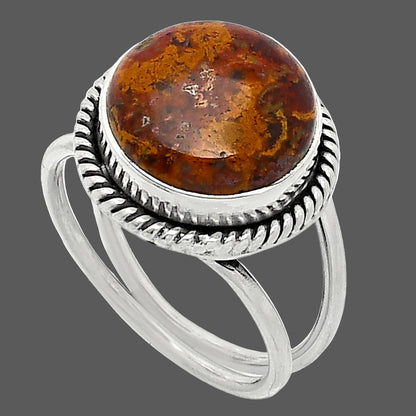 Natural Rare Cady Mountain Agate Ring size-7 R-1068 SDR241099