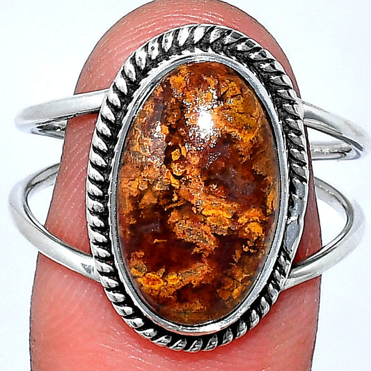 Natural Rare Cady Mountain Agate Ring size-10 R-1068 SDR241164