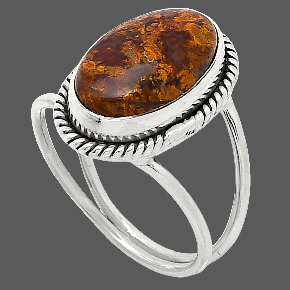 Natural Rare Cady Mountain Agate Ring size-10 R-1068 SDR241164