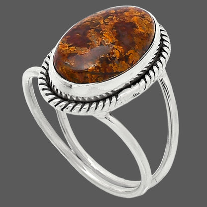 Natural Rare Cady Mountain Agate Ring size-10 R-1068 SDR241164
