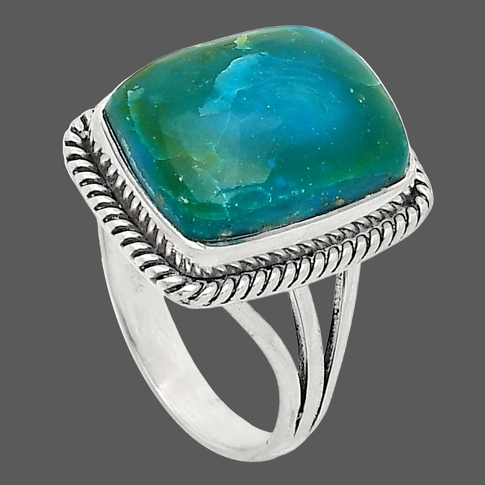 Natural Peruvian Opalina Ring size-9 R-1010 SDR241282