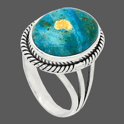 Natural Peruvian Opalina Ring size-8 R-1010 SDR241285